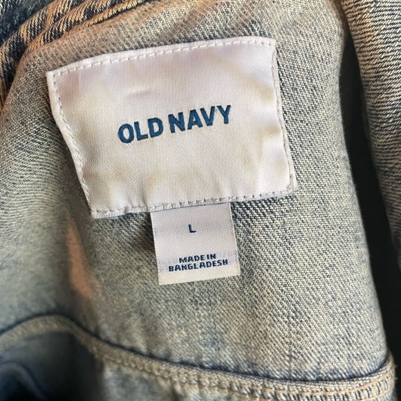Old Navy Light Blue Denim Jacket - Picture 3 of 3
